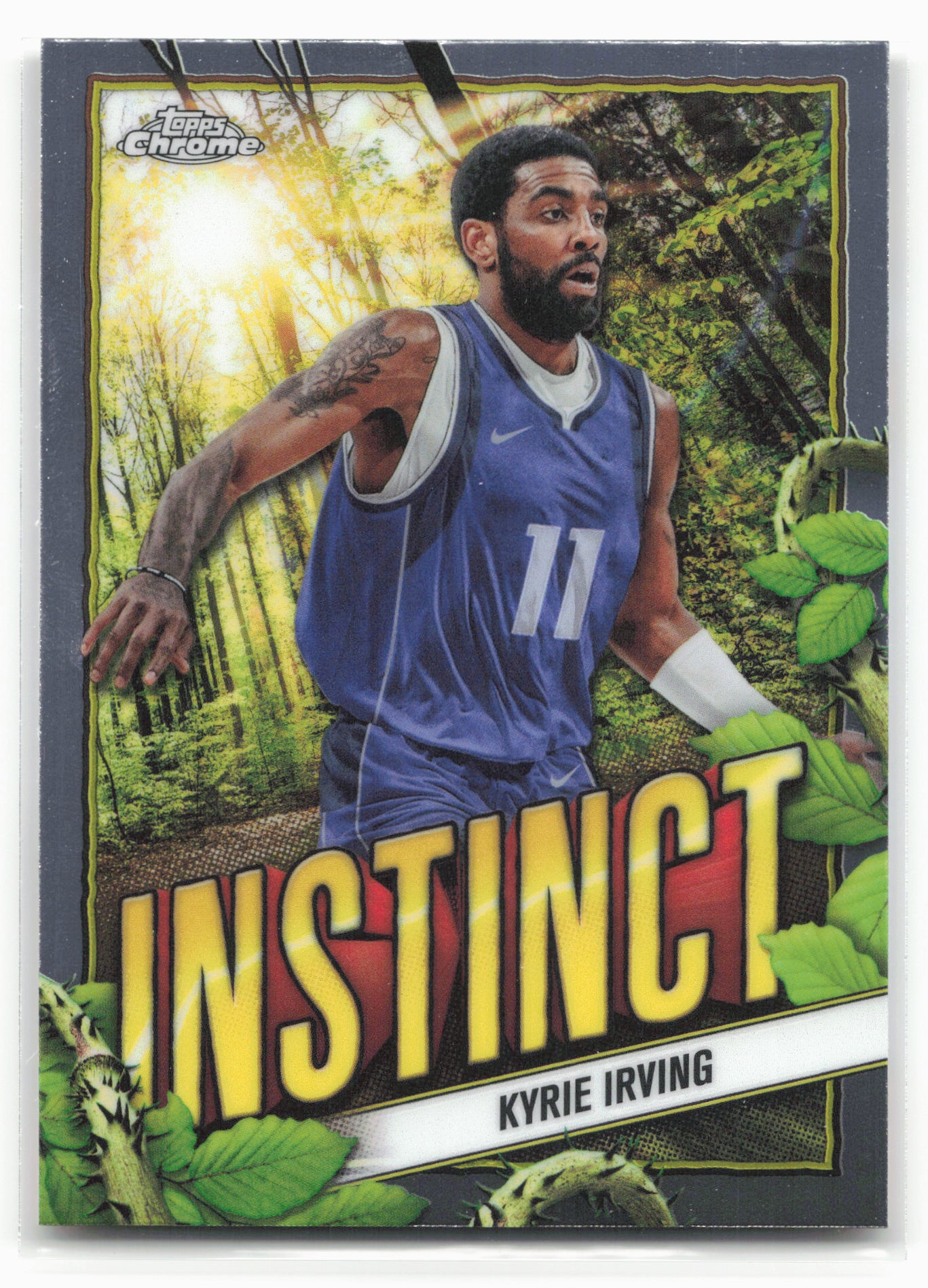 2024-25 Topps Chrome #INS-11 Kyrie Irving Instinct