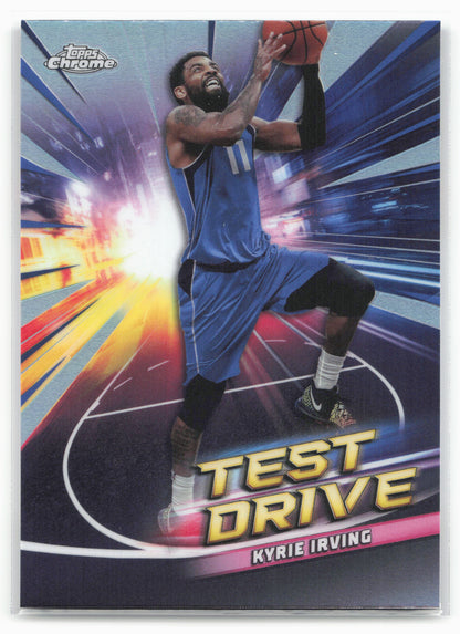 2024-25 Topps Chrome #TD-7 Kyrie Irving Test Drive Refractor