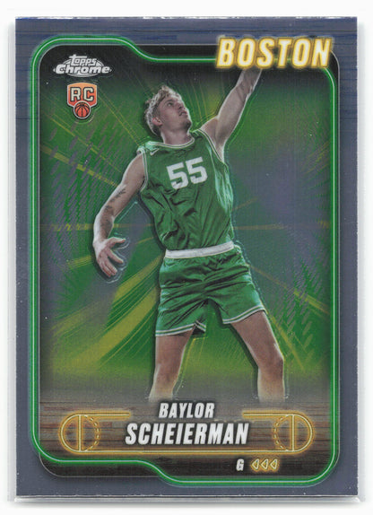 2024-25 Topps Chrome #143 Baylor Scheierman