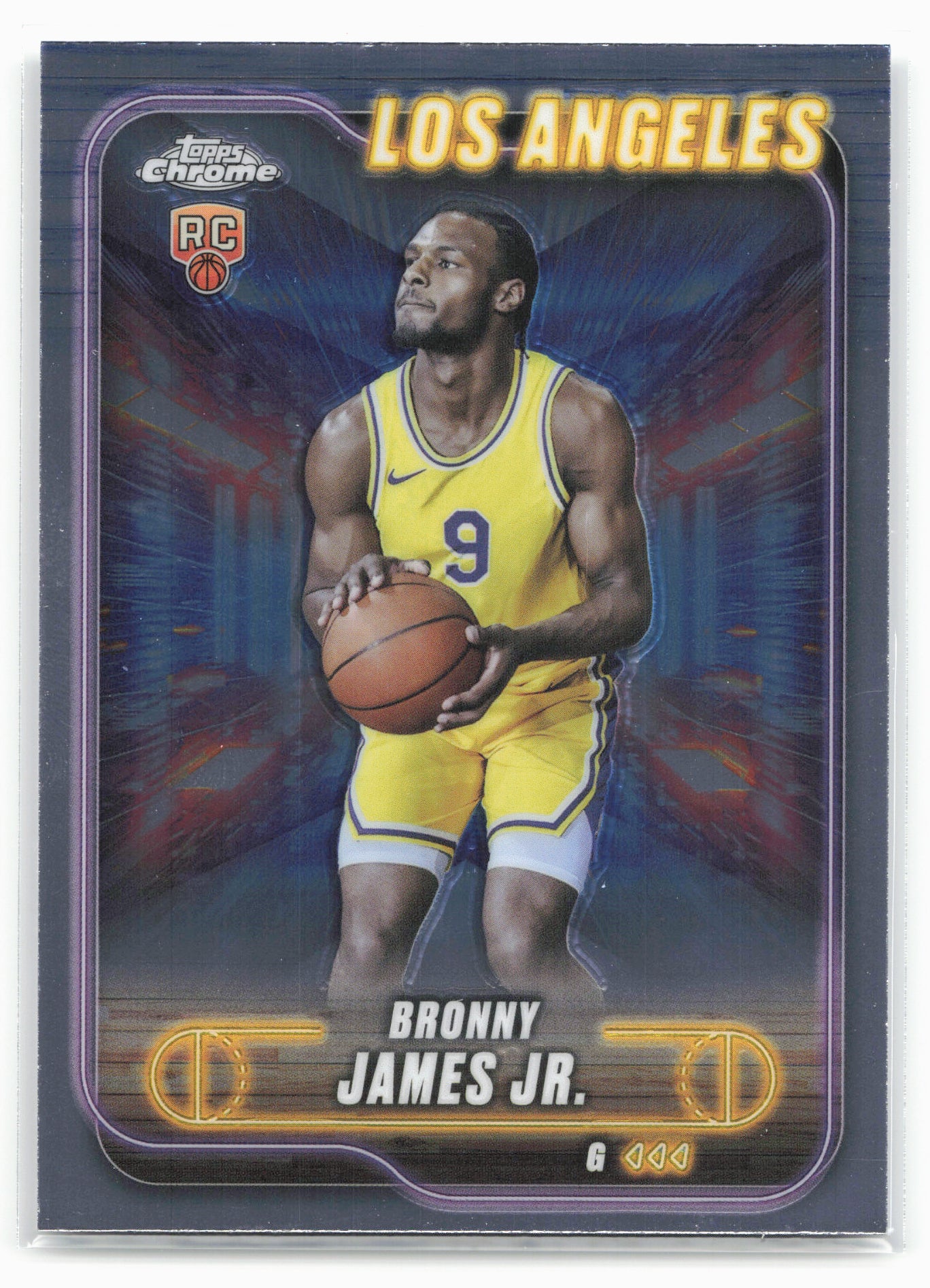 2024-25 Topps Chrome #149 Bronny James Jr.