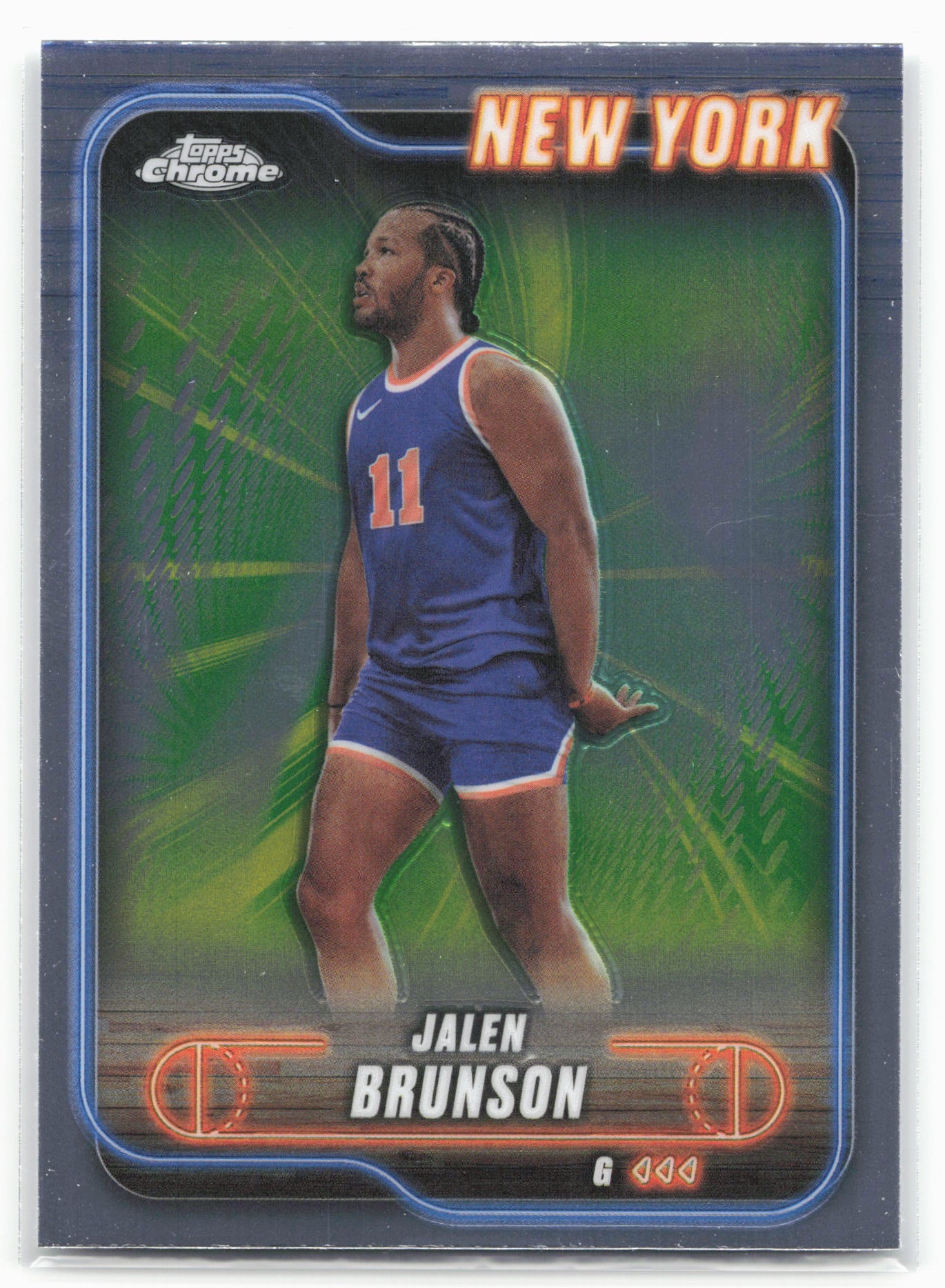 2024-25 Topps Chrome #47 Jalen Brunson