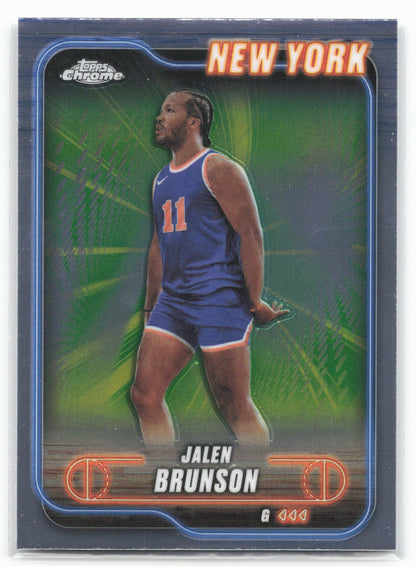 2024-25 Topps Chrome #47 Jalen Brunson