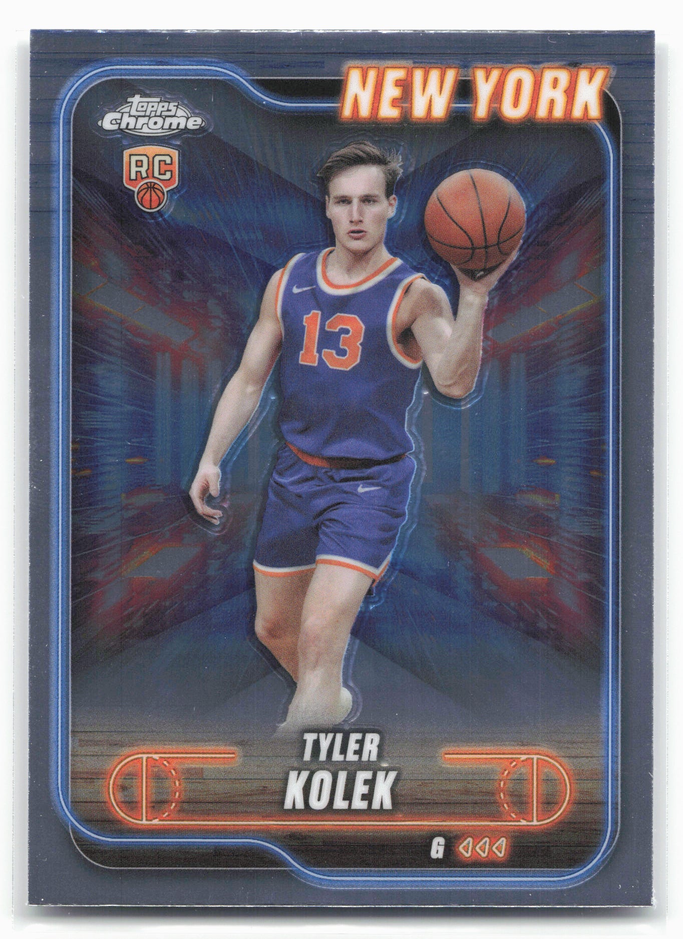 2024-25 Topps Chrome #167 Tyler Kolek