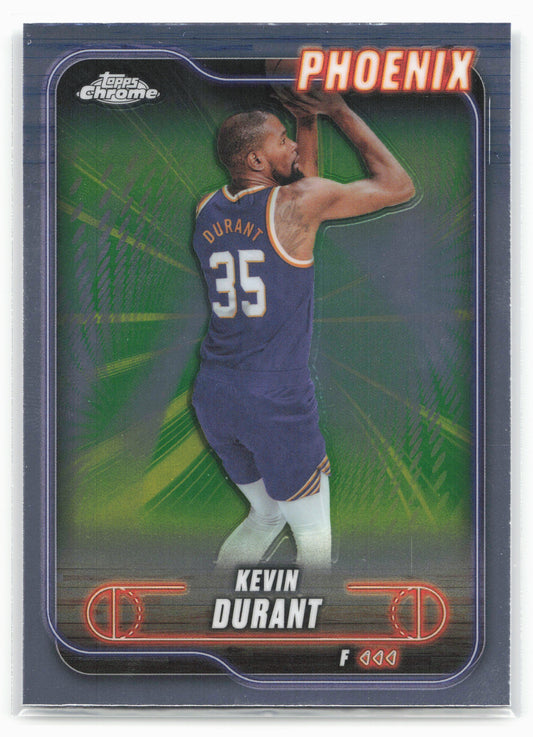 2024-25 Topps Chrome #101 Kevin Durant