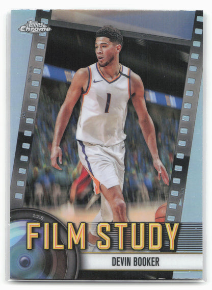 2024-25 Topps Chrome #FS-8 Devin Booker Film Study Refractor