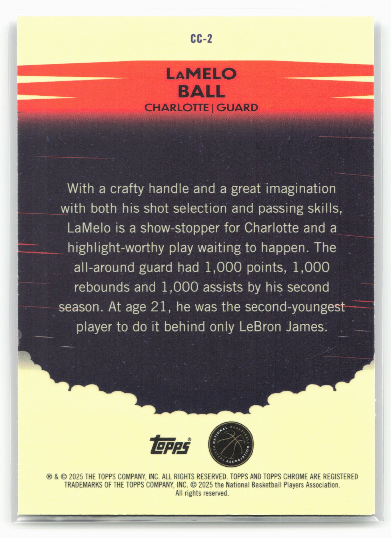 2024-25 Topps Chrome #CC-2 LaMelo Ball Countdown Complete