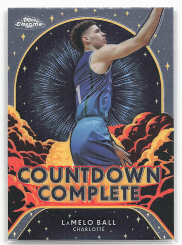 
2024-25 Topps Chrome #CC-2 LaMelo Ball Countdown Complete