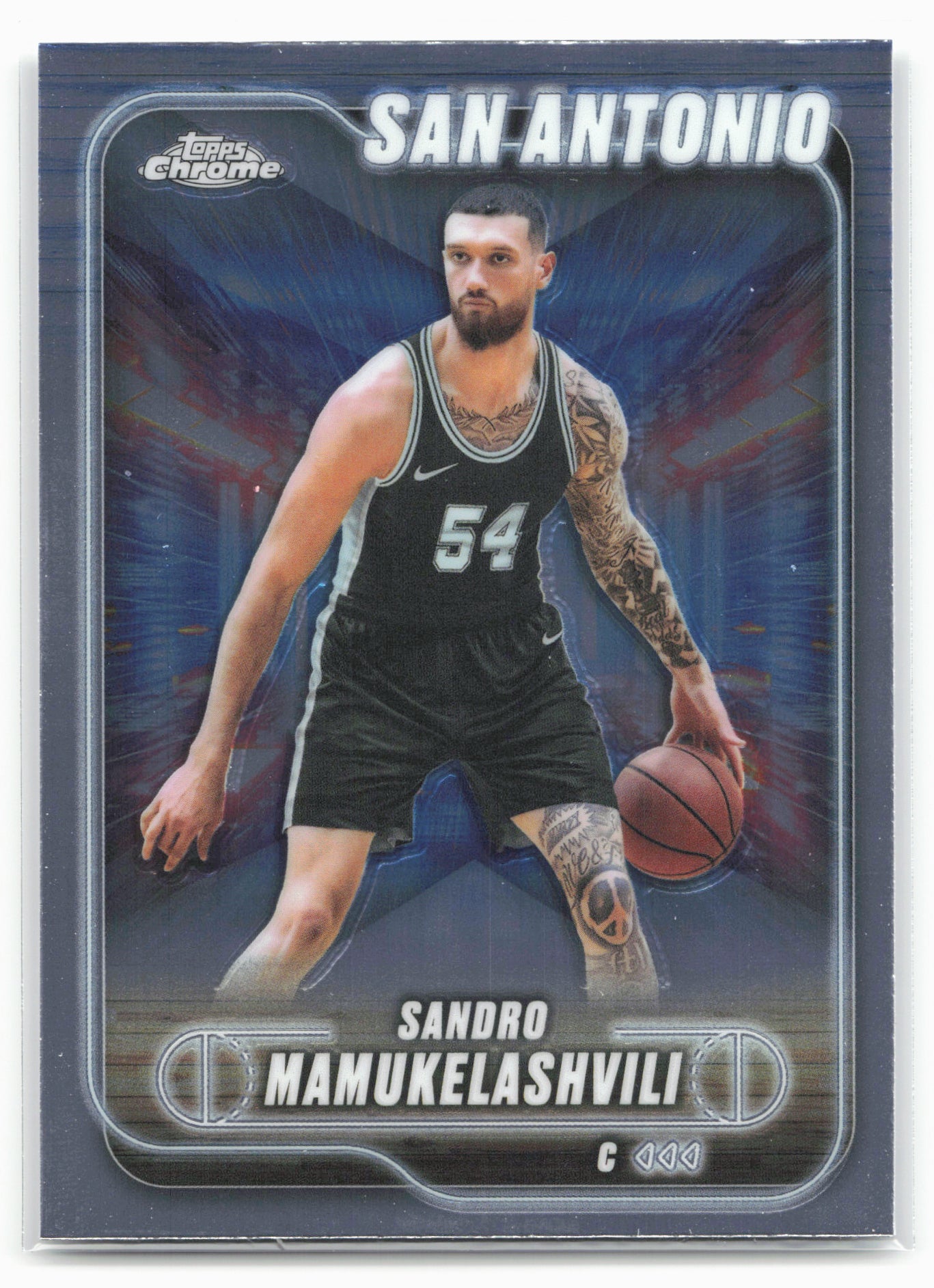 2024-25 Topps Chrome #186 Sandro Mamukelashvili