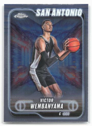 
2024-25 Topps Chrome #193 Victor Wembanyama