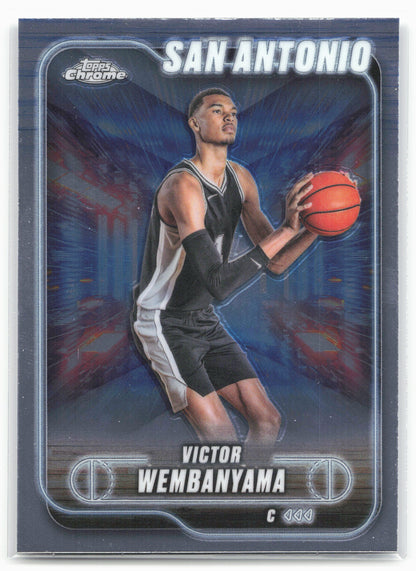 2024-25 Topps Chrome #193 Victor Wembanyama