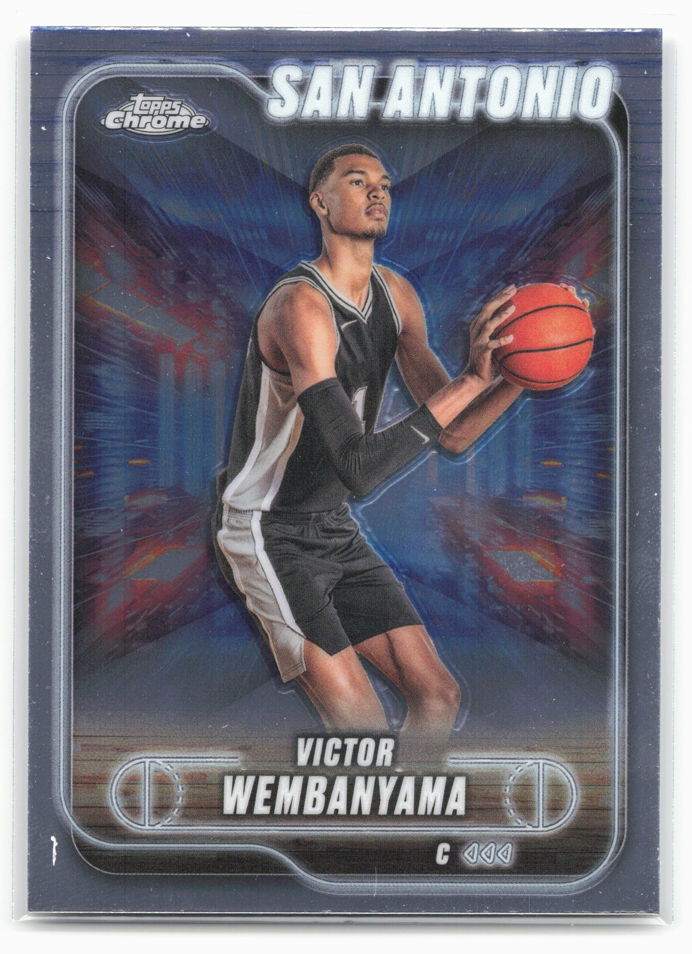 2024-25 Topps Chrome #193 Victor Wembanyama NM1