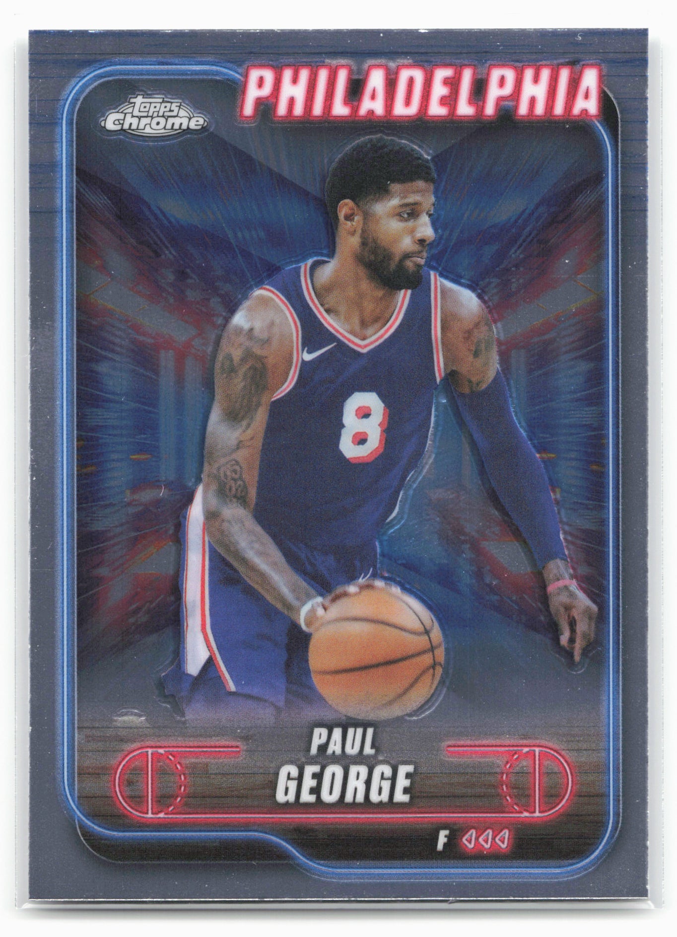 2024-25 Topps Chrome #135 Paul George