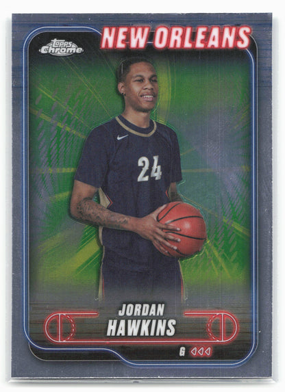 2024-25 Topps Chrome #200 Jordan Hawkins