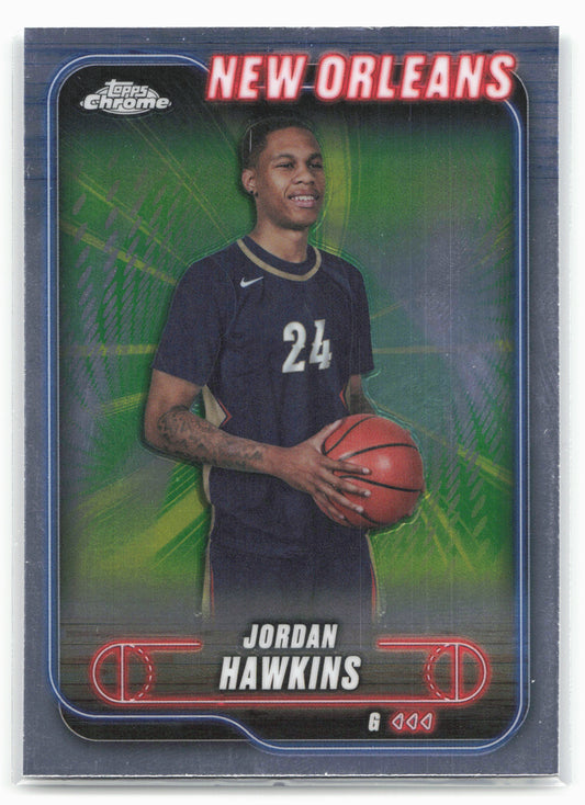 2024-25 Topps Chrome #200 Jordan Hawkins