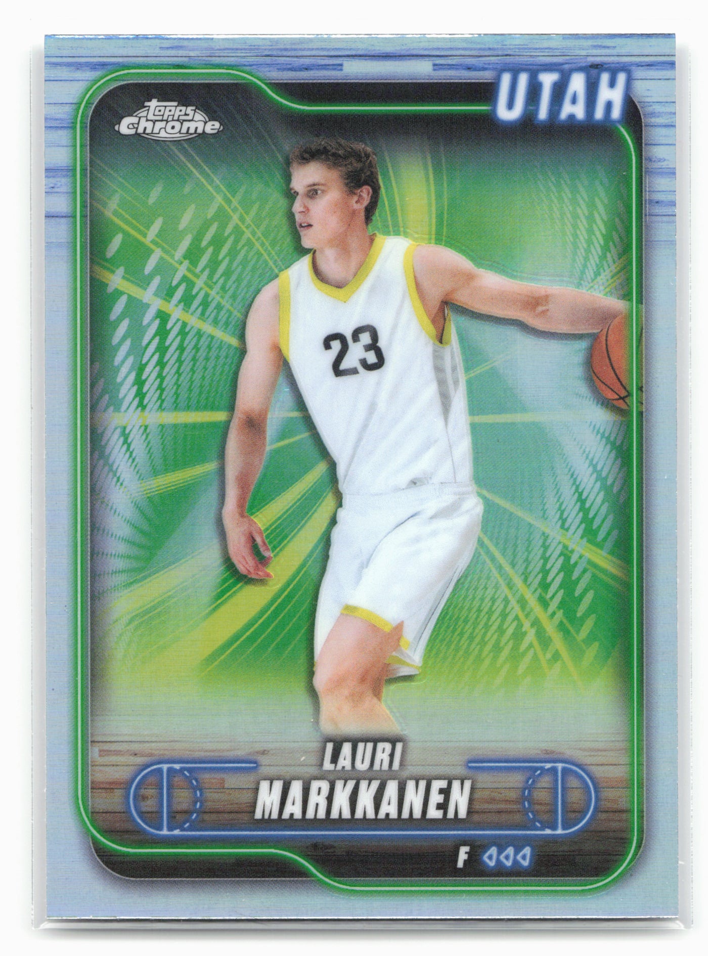 2024-25 Topps Chrome #37 Lauri Markkanen Refractor