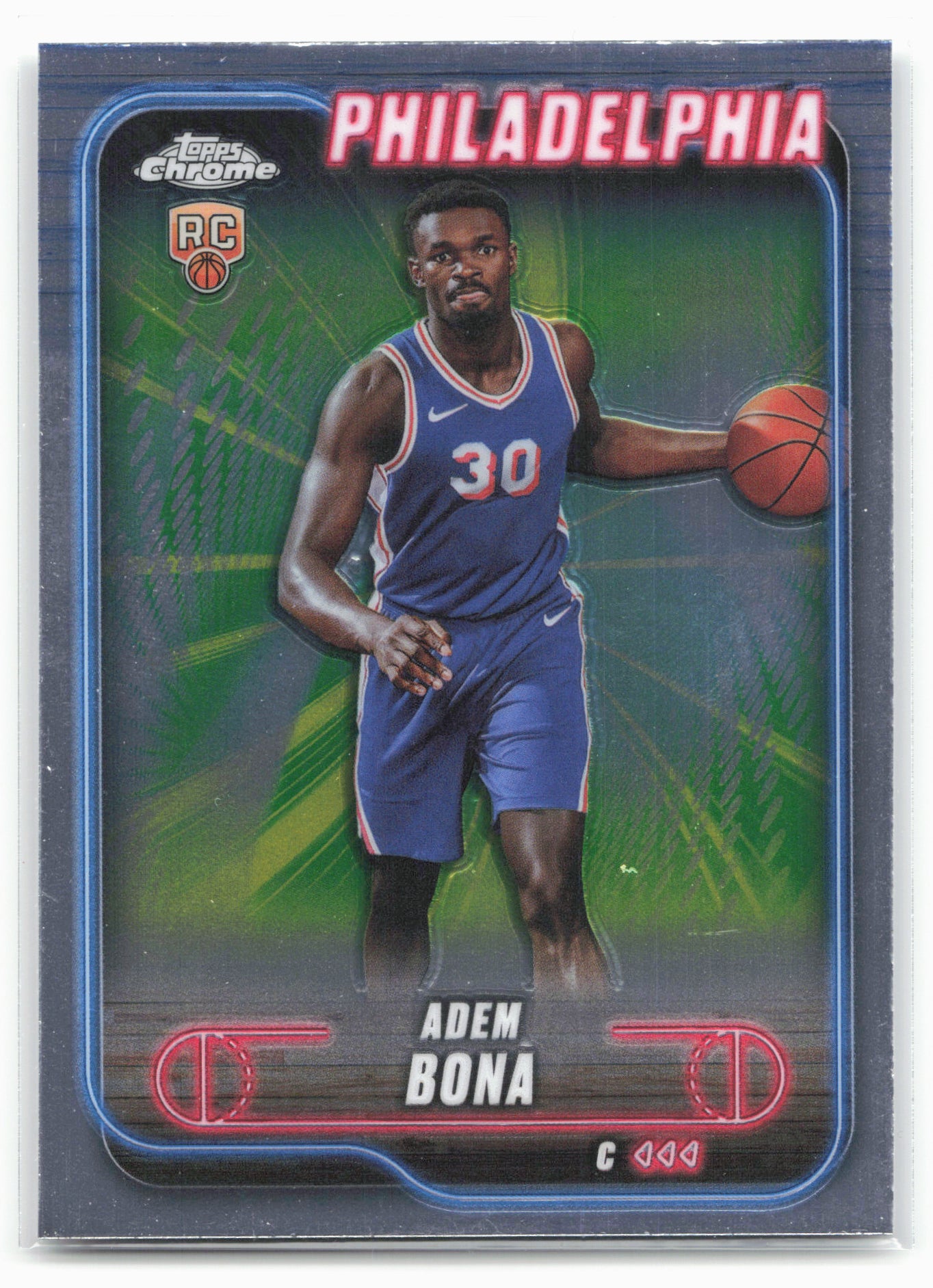 2024-25 Topps Chrome #183 Adem Bona