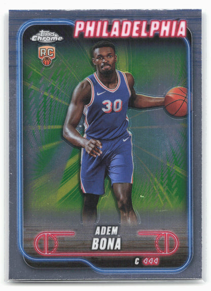2024-25 Topps Chrome #183 Adem Bona