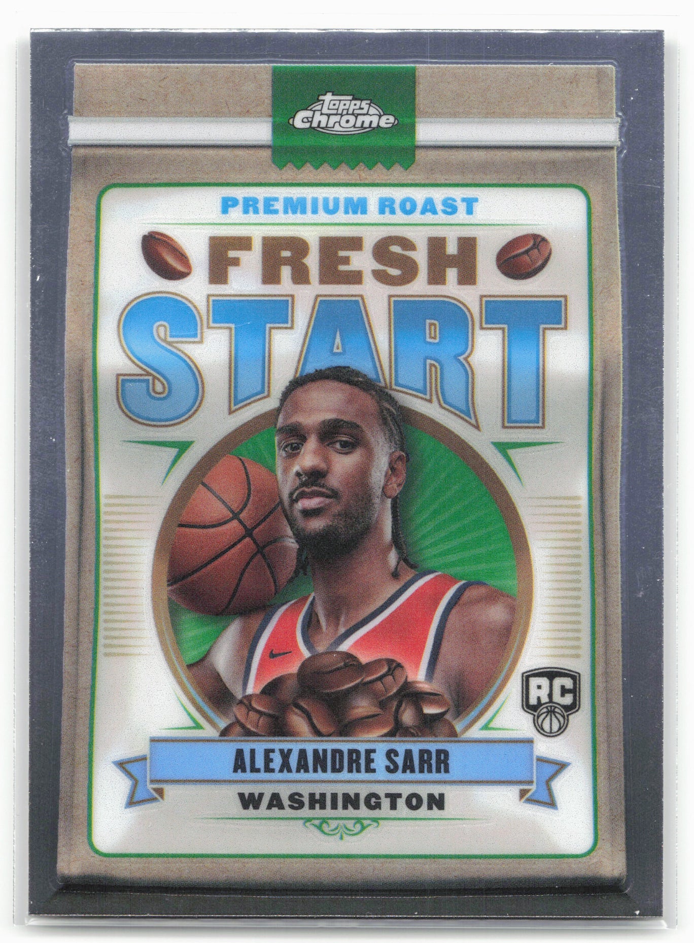 2024-25 Topps Chrome #FS-2 Alexandre Sarr Fresh Start