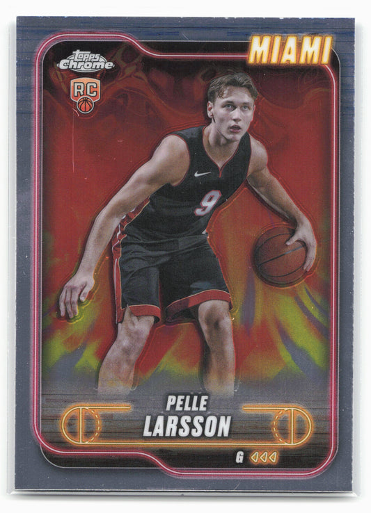 2024-25 Topps Chrome #166 Pelle Larsson