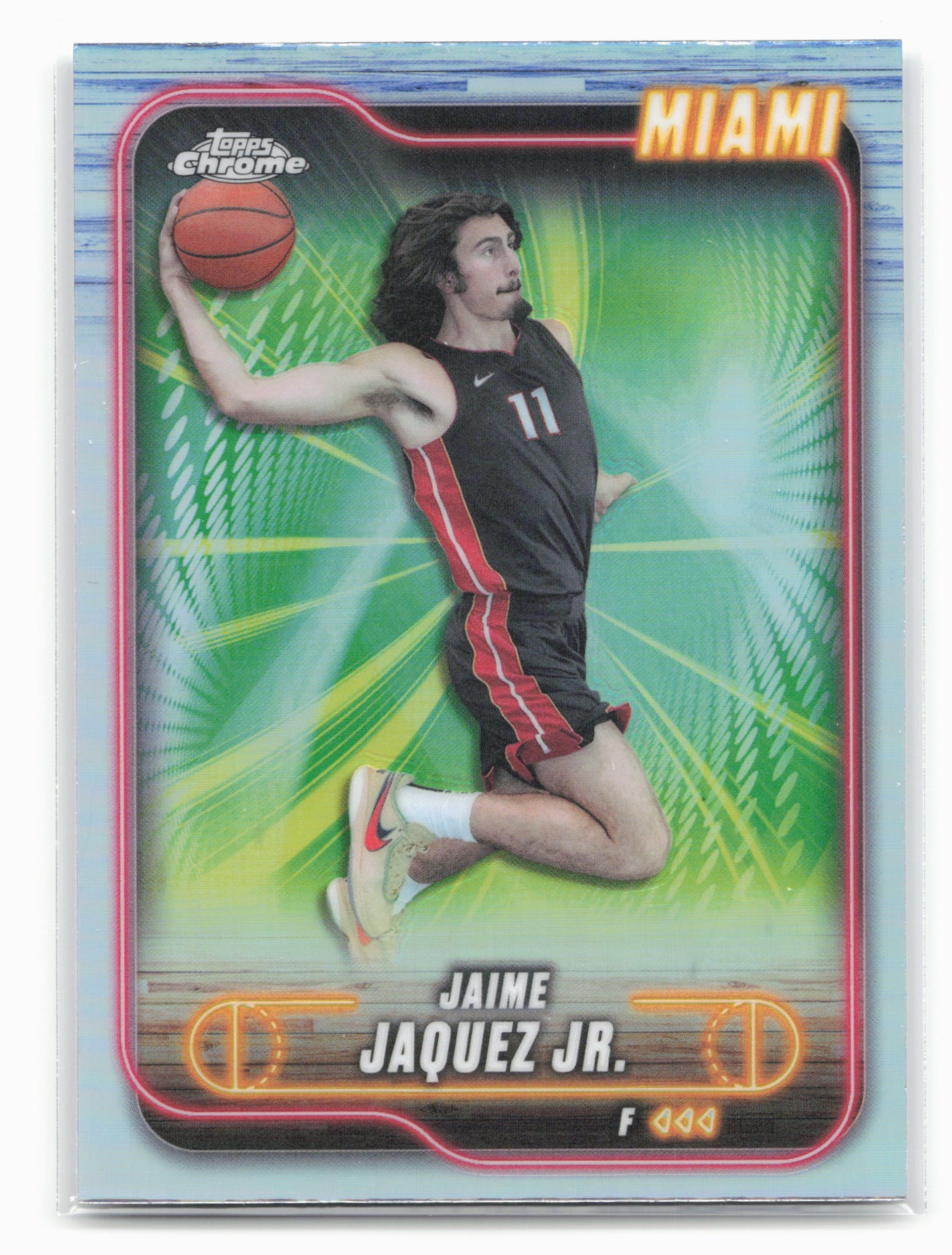 2024-25 Topps Chrome #36 Jaime Jaquez Jr. Refractor