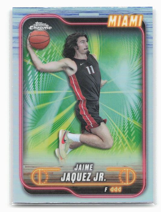 2024-25 Topps Chrome #36 Jaime Jaquez Jr. Refractor
