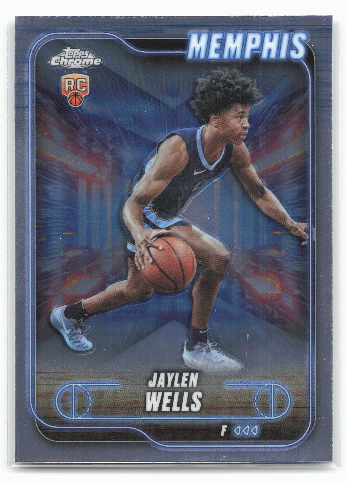 2024-25 Topps Chrome #185 Jaylen Wells