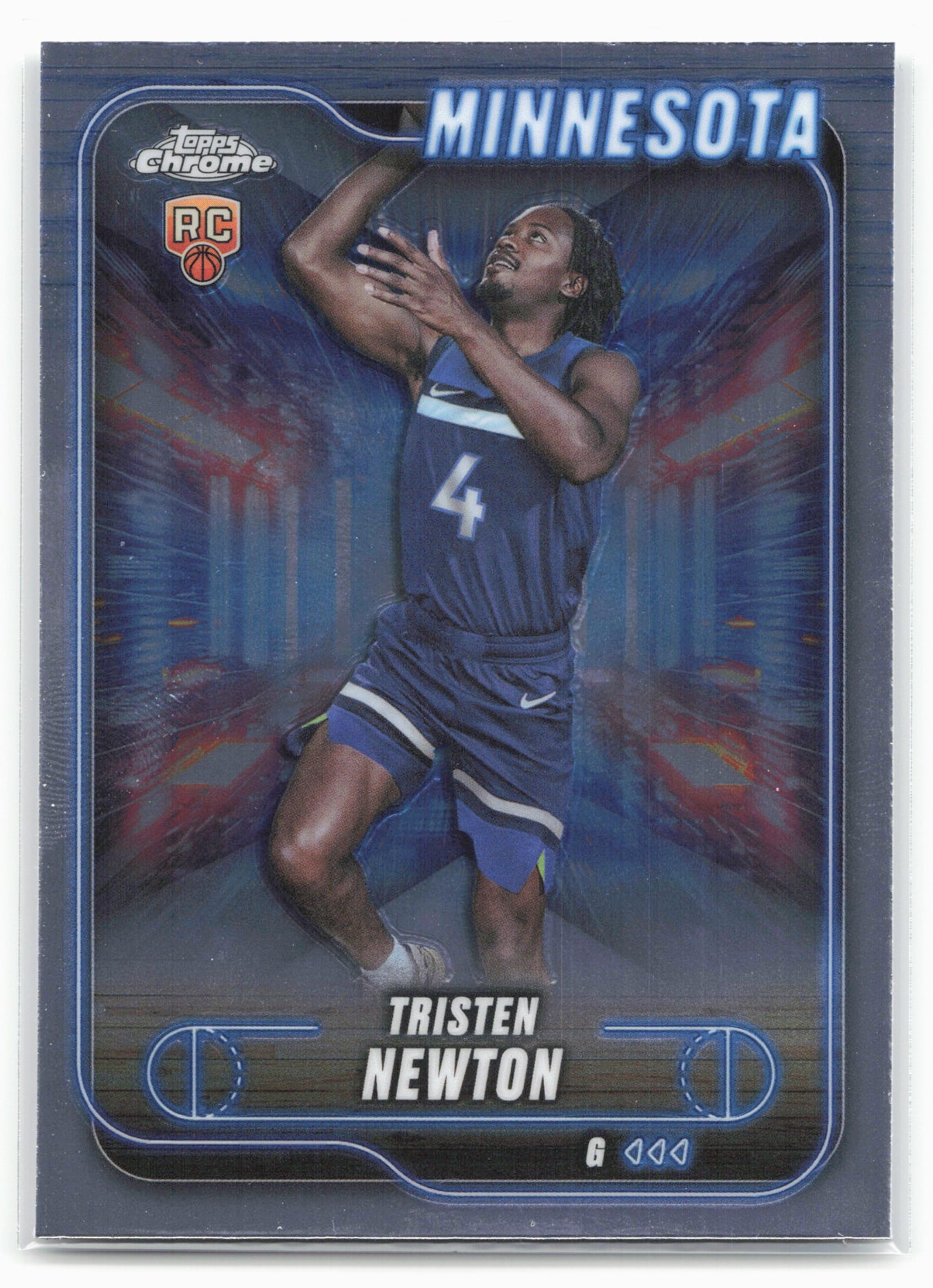 2024-25 Topps Chrome #108 Tristen Newton
