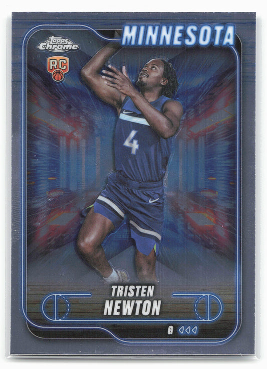 2024-25 Topps Chrome #108 Tristen Newton