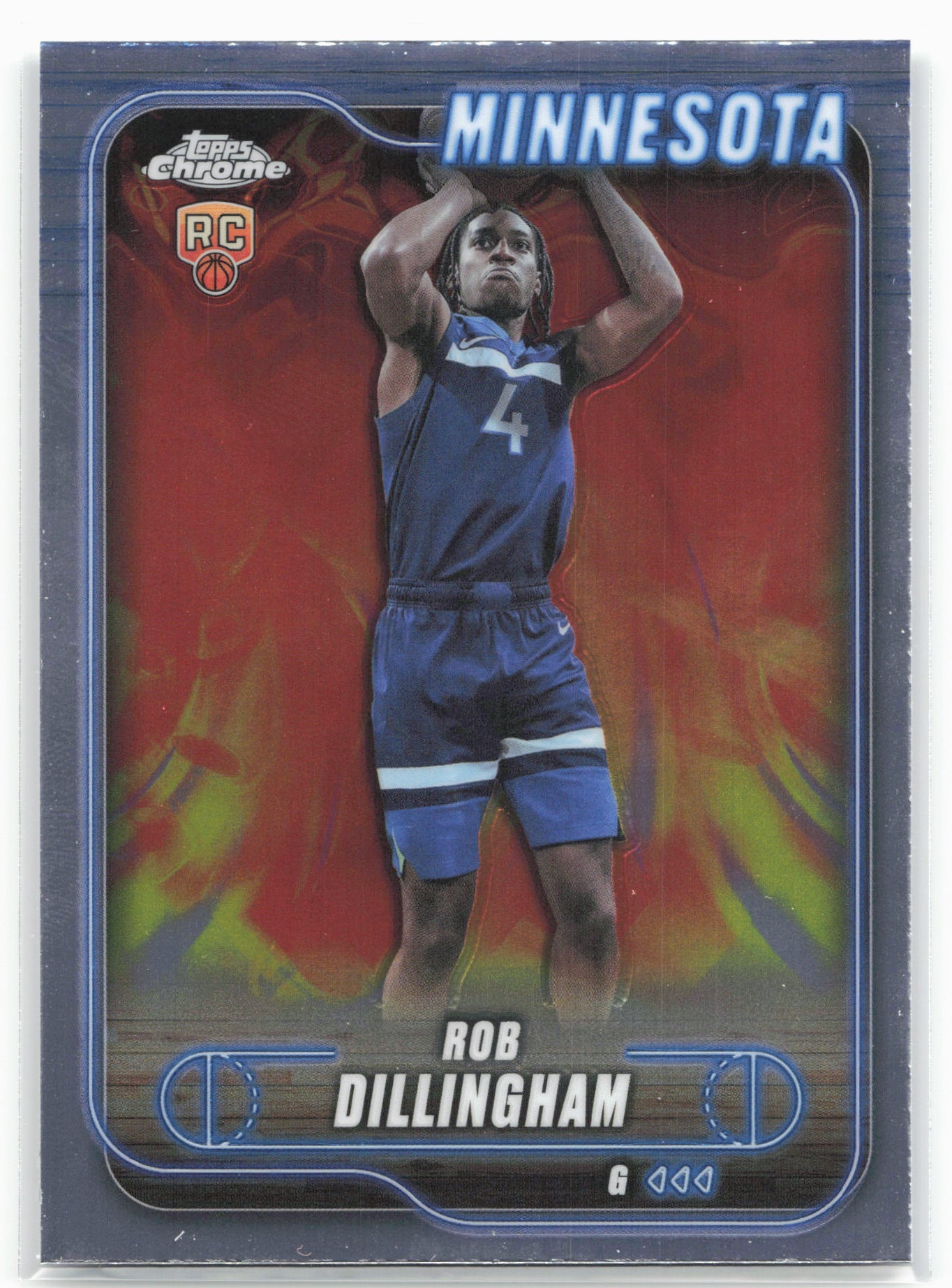 2024-25 Topps Chrome #165 Rob Dillingham