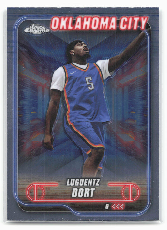 2024-25 Topps Chrome #74 Luguentz Dort