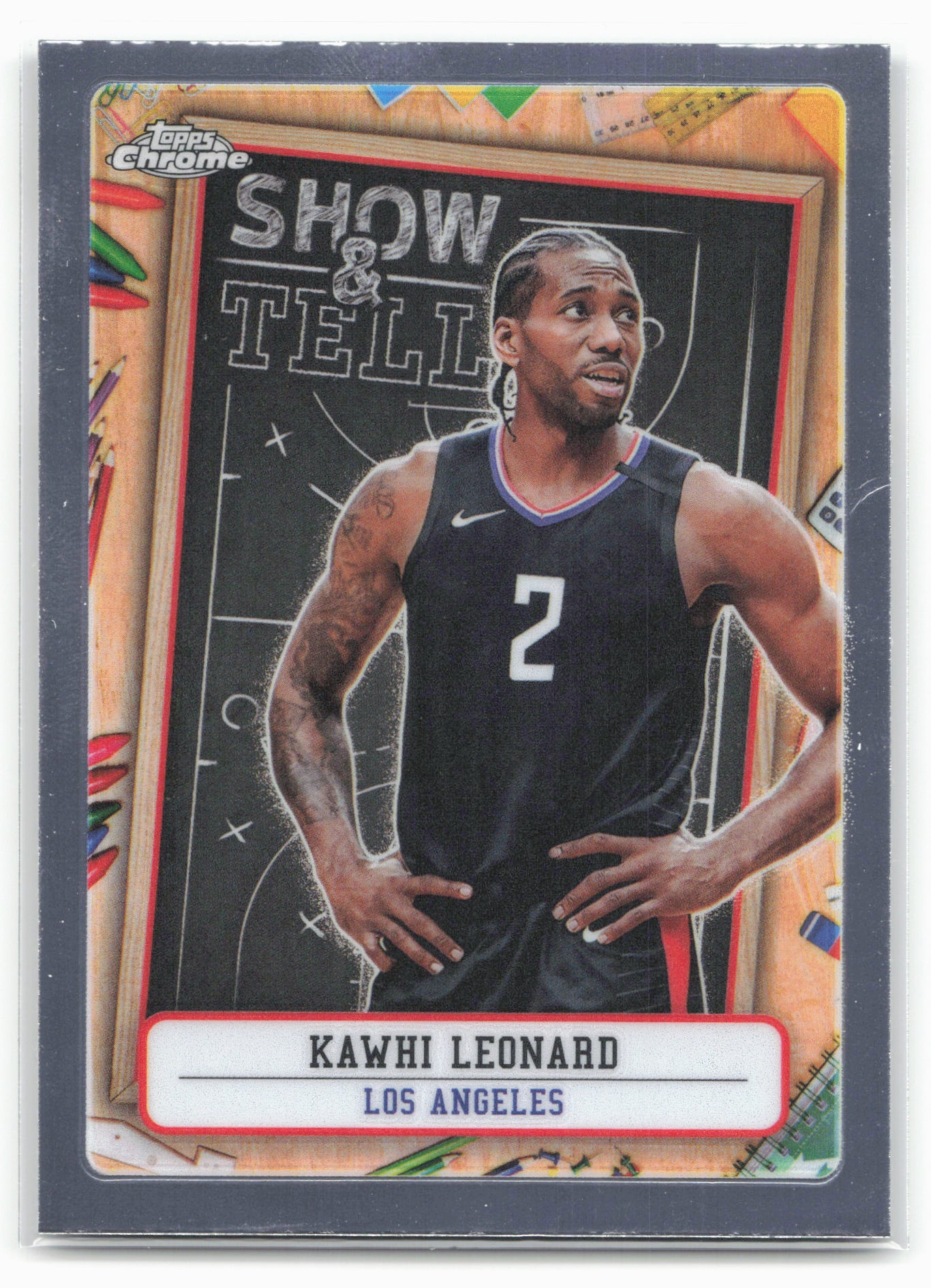 2024-25 Topps Chrome #ST-4 Kawhi Leonard Show and Tell