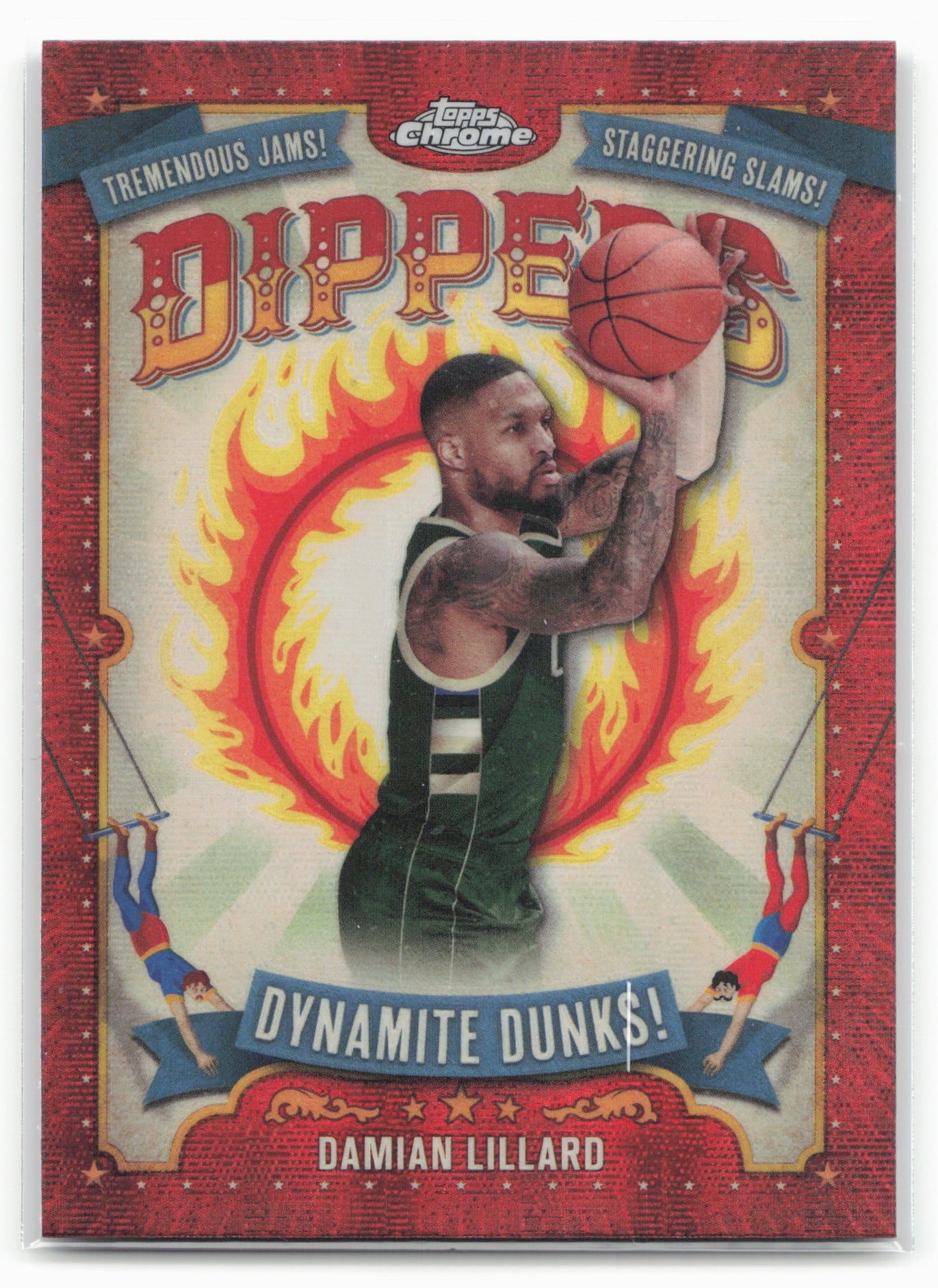 2024-25 Topps Chrome #D-3 Damian Lillard Dippers