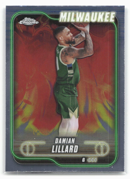 2024-25 Topps Chrome #2 Damian Lillard