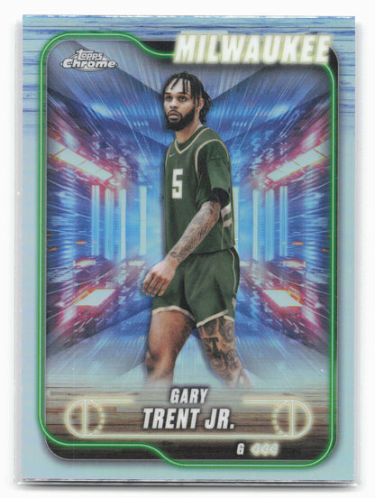 2024-25 Topps Chrome #81 Gary Trent Jr. Refractor