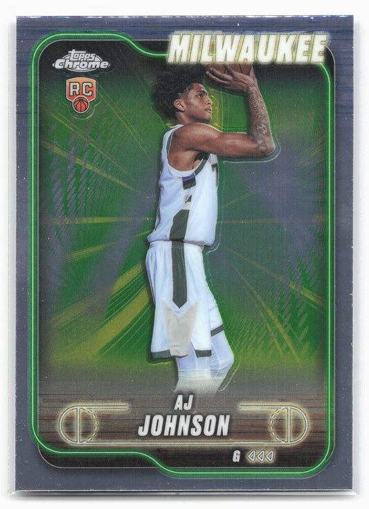 2024-25 Topps Chrome #145 AJ Johnson
