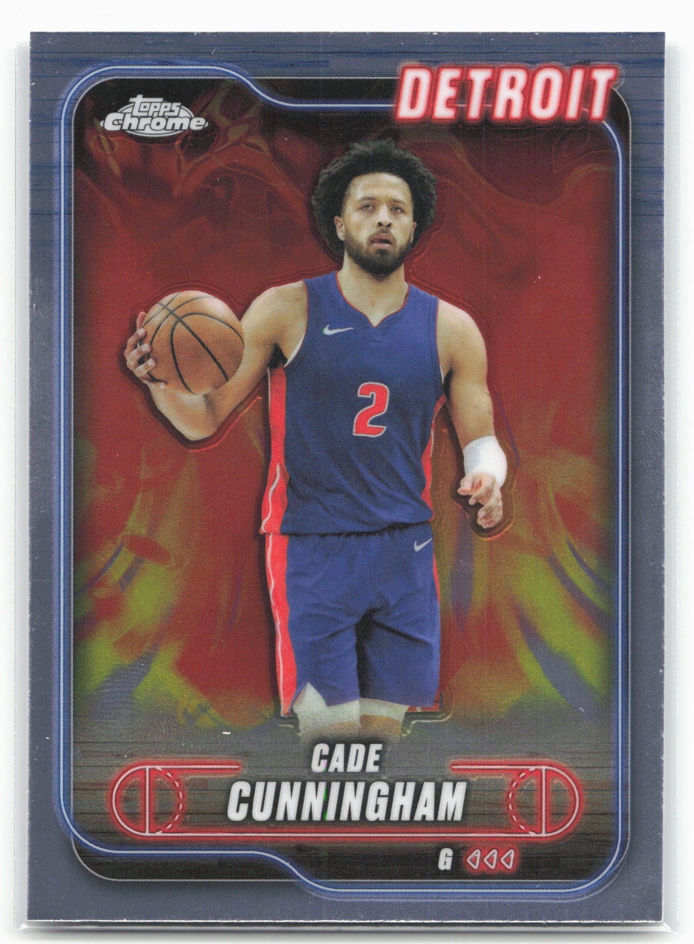 2024-25 Topps Chrome #18 Cade Cunningham