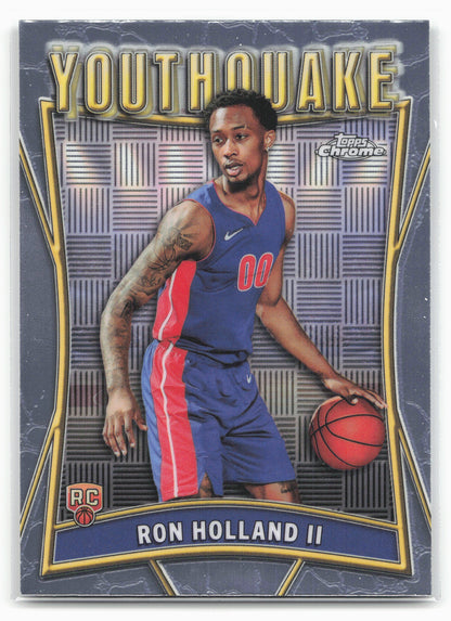 2024-25 Topps Chrome #YQ-4 Ron Holland II YouthQuake