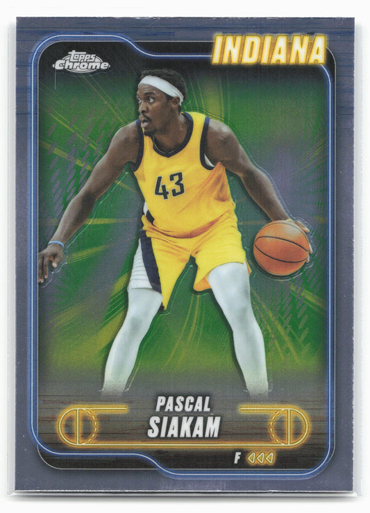2024-25 Topps Chrome #64 Pascal Siakam