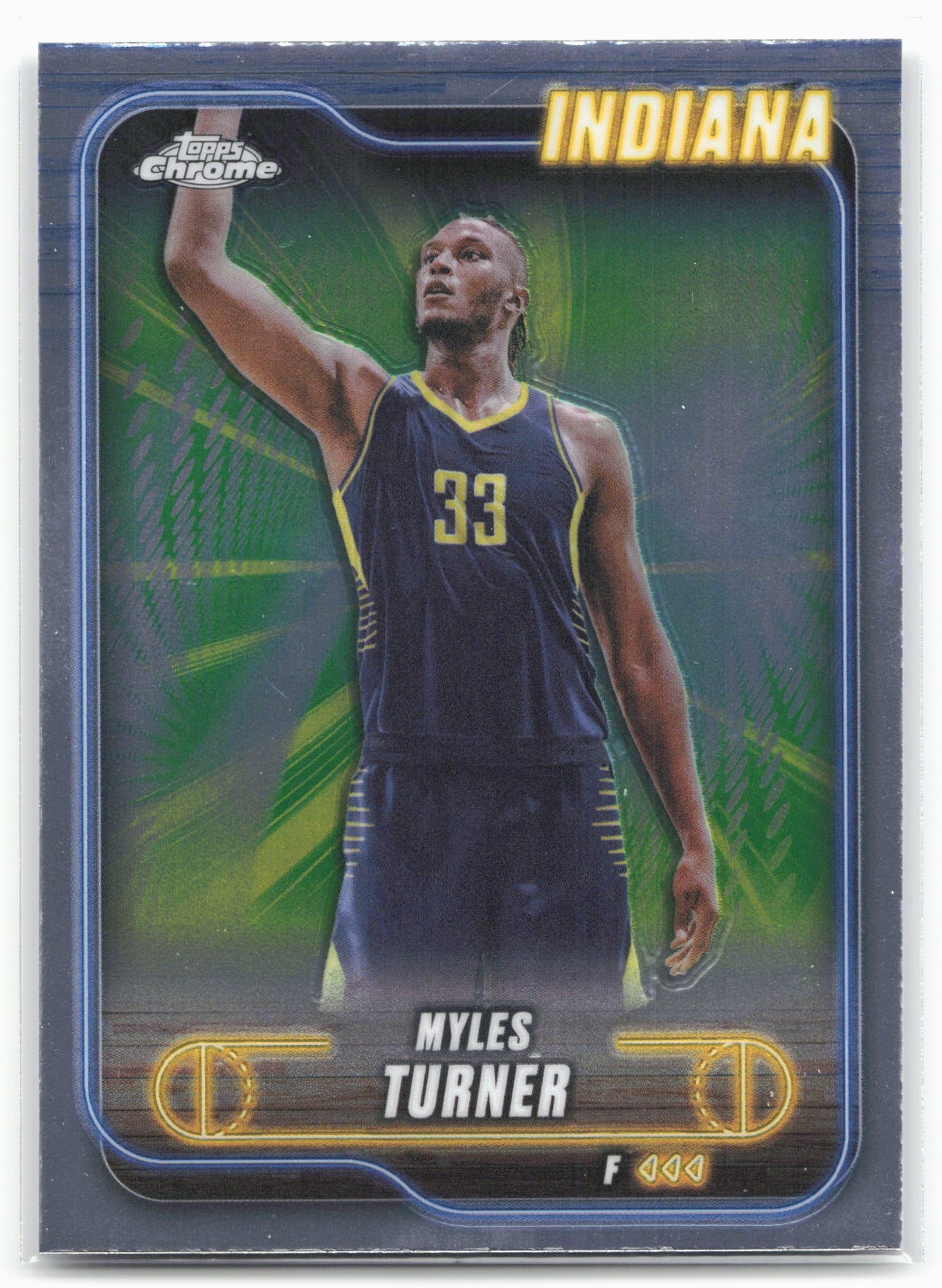 2024-25 Topps Chrome #38 Myles Turner