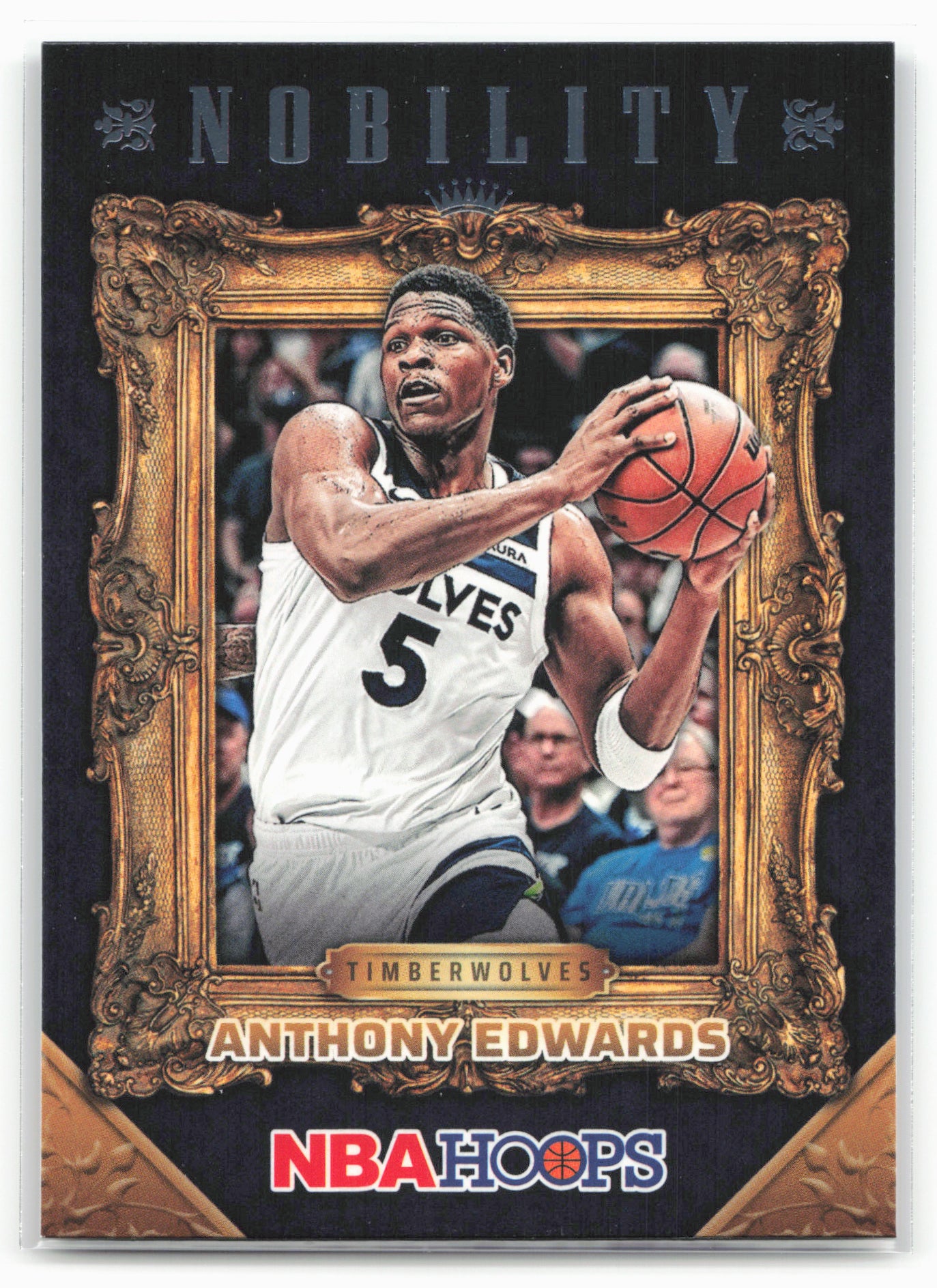 2024-25 Hoops #1 Anthony Edwards Nobility