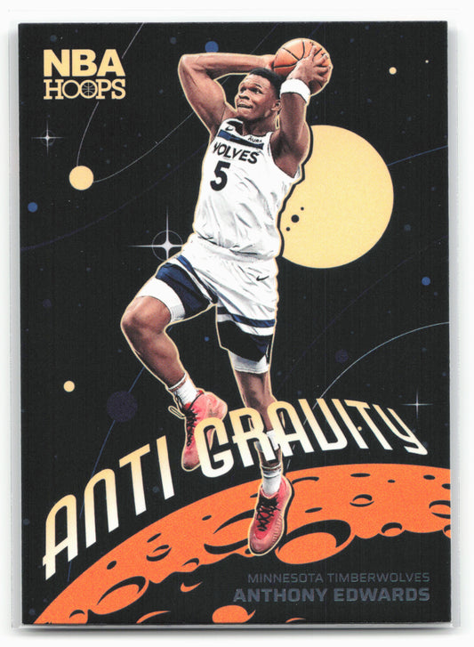 2024-25 Hoops #5 Anthony Edwards Anti Gravity