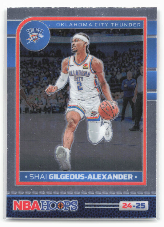 2024-25 Hoops #126 Shai Gilgeous-Alexander Premium