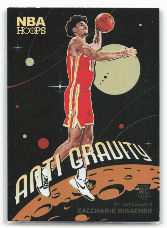 2024-25 Hoops #10 Zaccharie Risacher Anti Gravity Holo