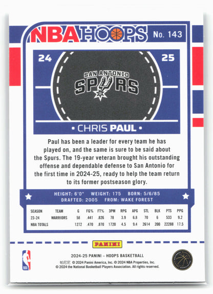 2024-25 Hoops #143 Chris Paul Premium