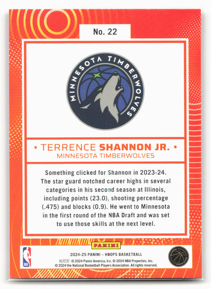 2024-25 Hoops #22 Terrence Shannon Jr. We Got Next