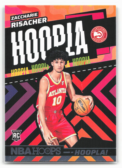 2024-25 Hoops #5 Zaccharie Risacher Hoopla