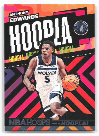 2024-25 Hoops #7 Anthony Edwards Hoopla