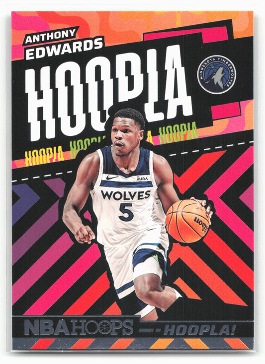 2024-25 Hoops #7 Anthony Edwards Hoopla