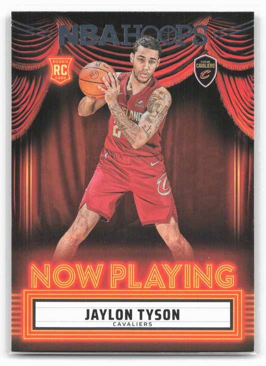 2024-25 Hoops #26 Jaylon Tyson Now Playing