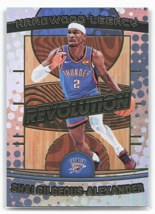 2024-25 Panini Revolution #5 Shai Gilgeous-Alexander Hardwood Legacy